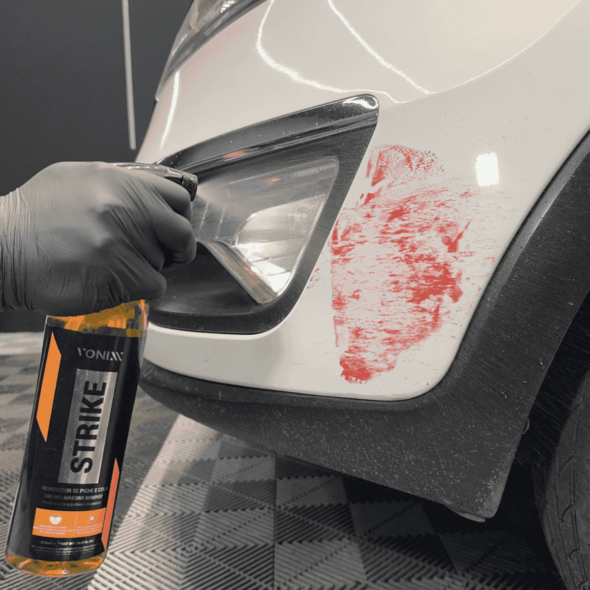 Kit Tira Esbarrão de Carro Blend Strike Aplicador Encaixe Mão