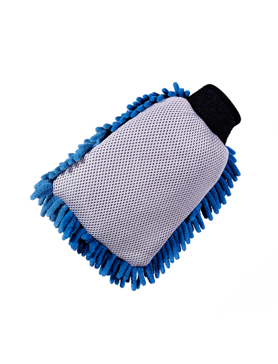 Luva de Lavagem de Microfibra de Dupla Ação